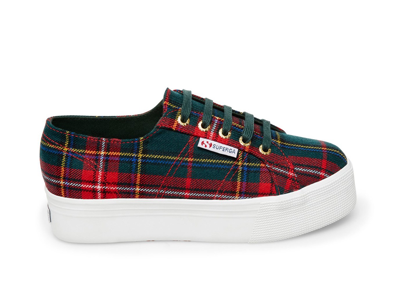 Superga Plataforma Mujer Multicolor - 2790 Tartanw - 964587WKP